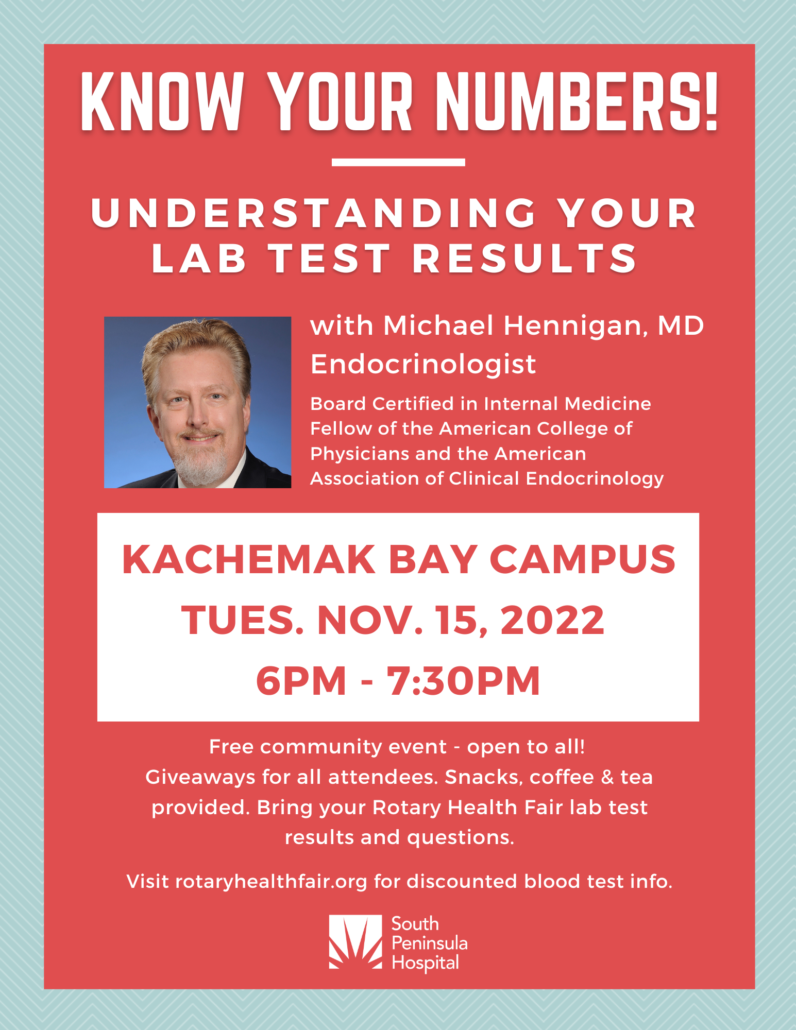 Know Your Numbers Understanding your lab results with Dr. Michael